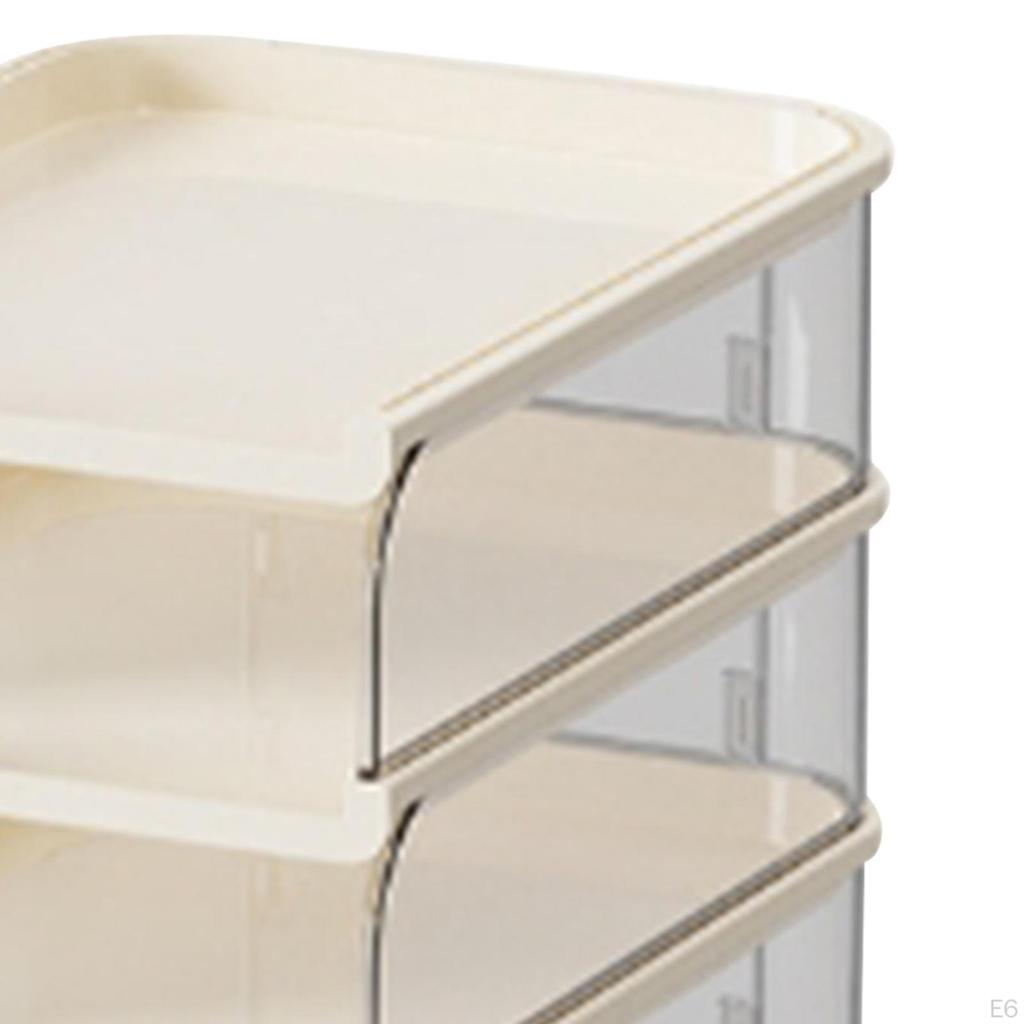 Desktop File Organizer Document Holder for Desk Newspaper Files Shelves Rack Letter Tray