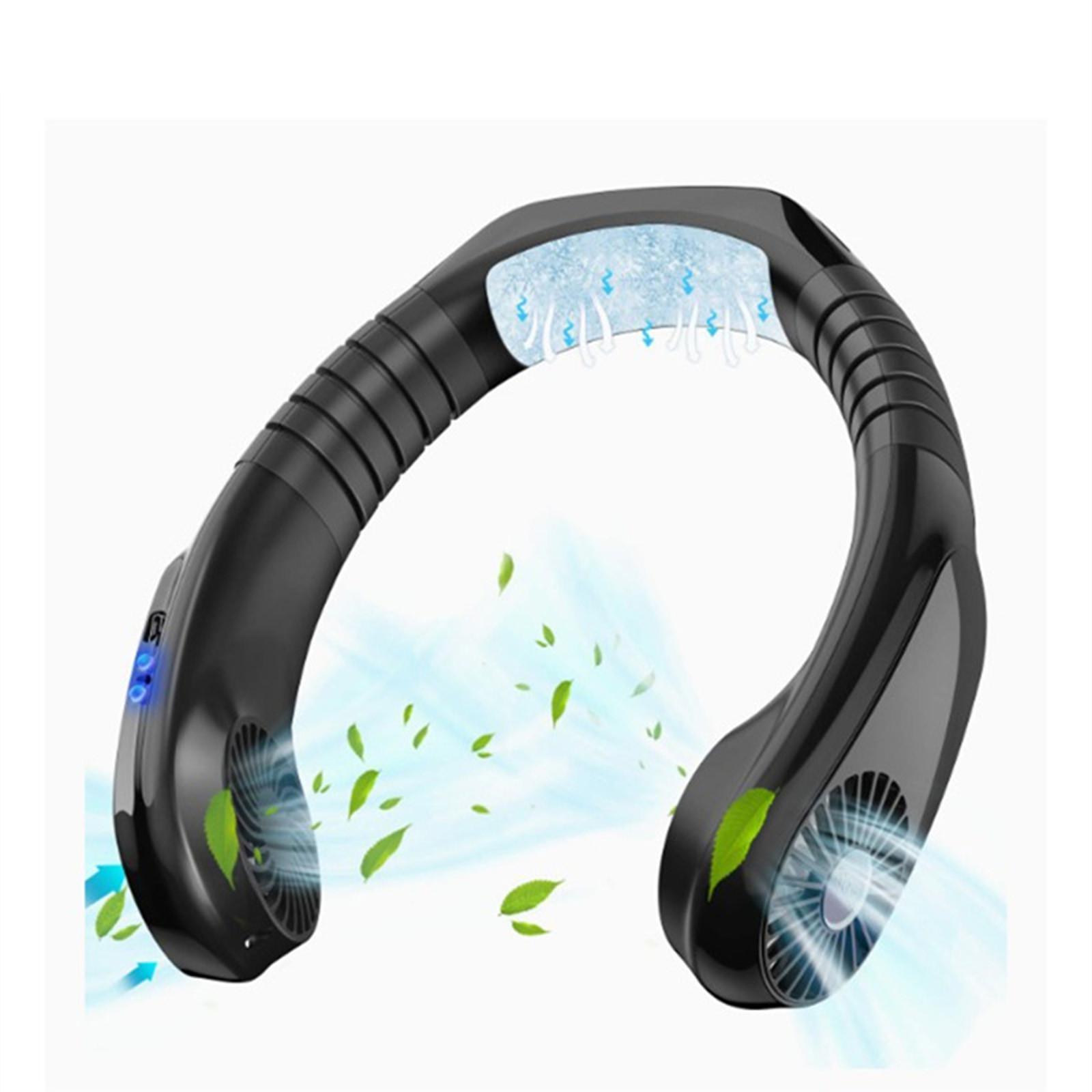 

Портативные вентиляторы, вентилятор для охлаждения чипов, персональный вентилятор переменного тока, вентилятор громкой связи, тихий портативный вентилятор с USB-разъемом для занятий спортом на открытом воздухе, поездок на работу One Size чёрный