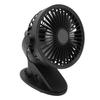 Clip On Fan 360 Degree Rotatable 3 Gears Quiet USB Charging Portable Small Desk Fan for Office