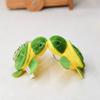 Stuffed Animal Sea Turtle Key Chain Cartoon Turtle Plush Toy Pendant Keyrings Backpack Handbag Charm Keychain Accessories