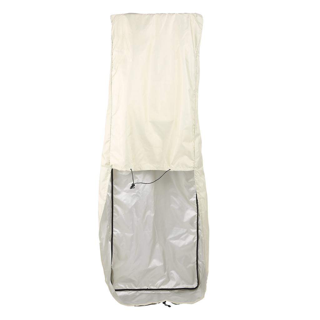 SilverCoated Lawn Mower Waterproof Cover High Temperature Resistance Dustproof  or(Black )