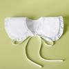 Detachable Ruffled Collar False Collar For Little Girls Easy And Simple To Wear Lacup Tied Decorative Collar For Student