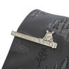 Tie Tie Bar Box Set the Pooh Pattern x Hiyokkori Tie [Disney] & (Winnie One-Point Bar)