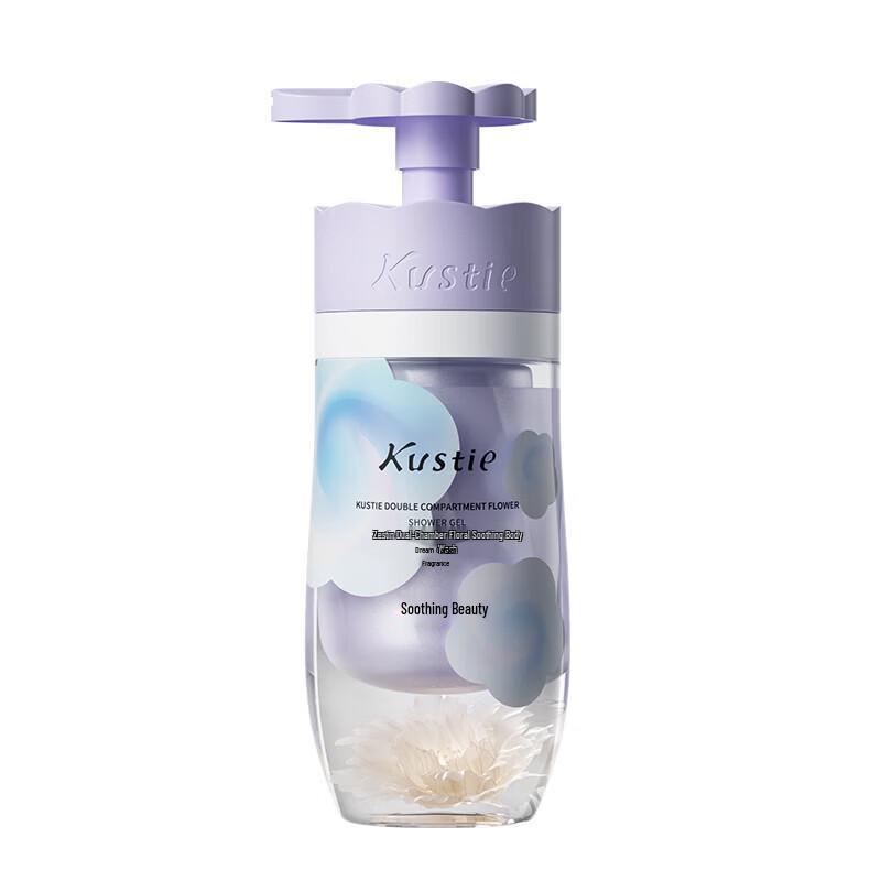 

Kustie Dual-Chamber Soothing Shower Gel (Dream Garden Scent)