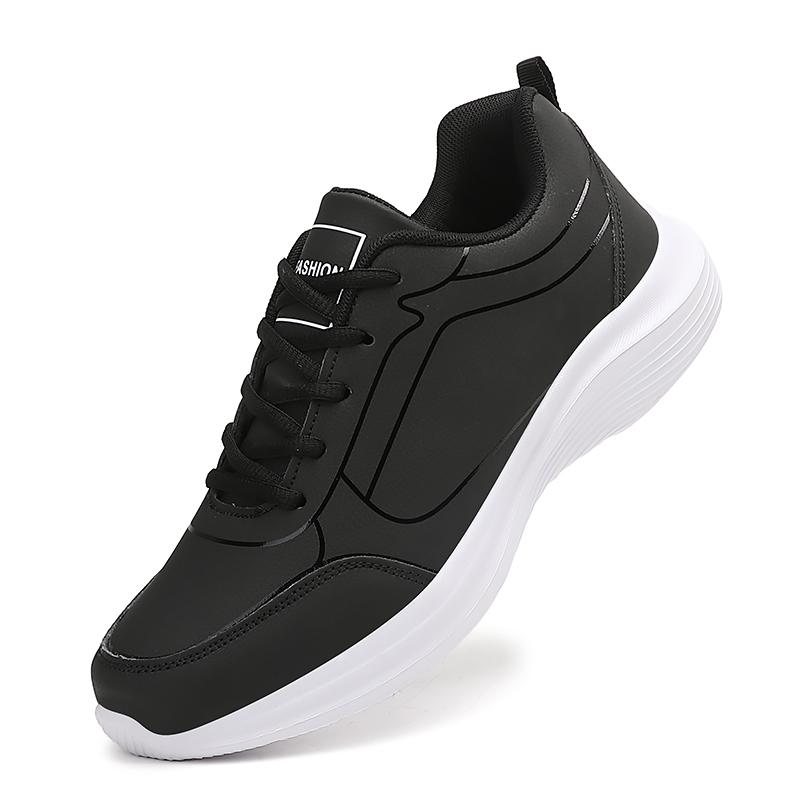 Men's Casual Shoes Are Comfortable Lightweight  New Mens High-quality Running Shoes Outdoor Waterproof Leather Sports Shoes