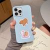 60 Cartoon Capybara Capybara Graffiti Stickers Children's DIY Skateboard Suitcase Mobile Phone Waterproof Stickers