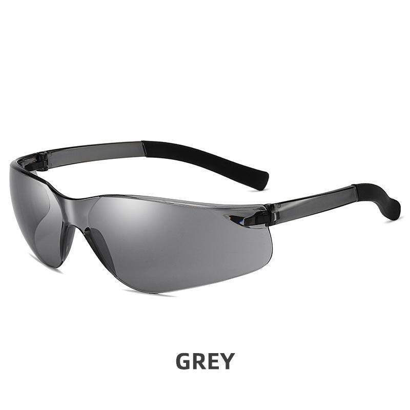 Fashion Sports Sunglasses Men's One-piece Sunglasses Shade Glasses