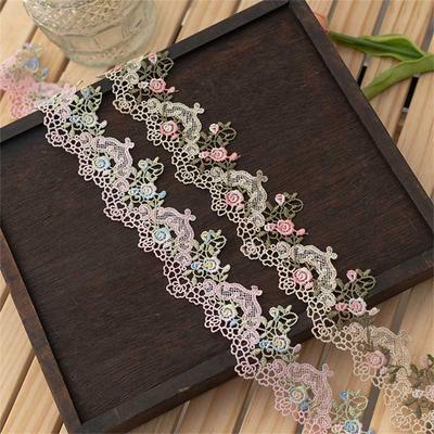 Kostüm Elbise Dikiş El Sanatları Trim Şerit Elbise Dekorasyon El Yapımı DIY Çözünür Işlemeli Kumaş Dantel