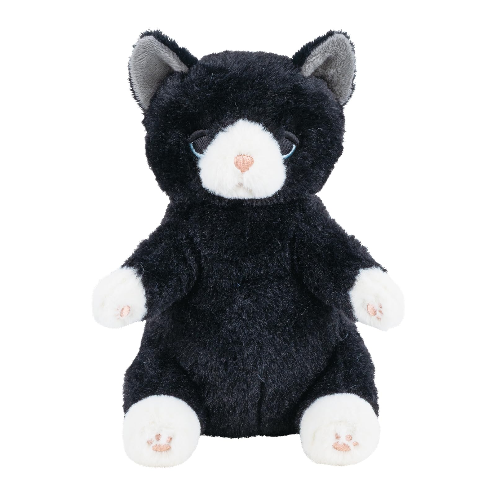 

Live Heart Mascot Posies Black Cat (approx. 16cm long) Cute Cat Plush Figurine 37770-73