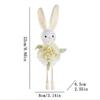 Easter Long Legs Flower Fairy Decoration Cute Rabbit Hanging Pendant Spring Easter Party Decor Birthday Baby Shower Kids Gift