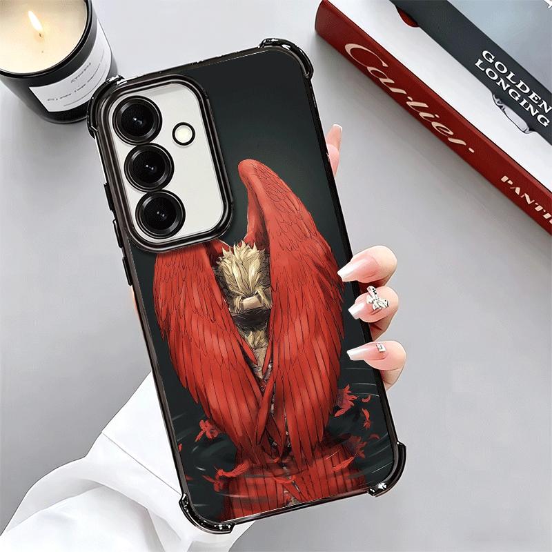 MHA My Hero Hawks Weiche Handyhülle für Samsung A17 A27 A07 A37 A57 A16 A56 A15 A55 A14 A54 A13 A53 A26 A36 A25 A35 A24 A34 A23 A3
