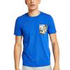 Timberland T-Shirts Men's Blue Crew Neck Moderate Straight Fit A1Z1U-454
