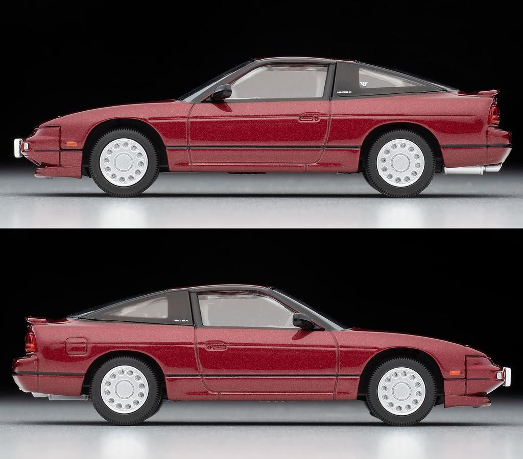 TOMYTEC DioColle 64 08a Urban Street Corner Nissan 180SX Special Selection Equipped Partially Assembled Figure and Accessories Complete Miniature Car