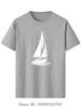 Men's Clothing Oversized T-shirt Funny Yacht Boat Ship Sea Ocean Waves Casual Fitness T Shirt Handsome Raglan Cotton Tshirt
