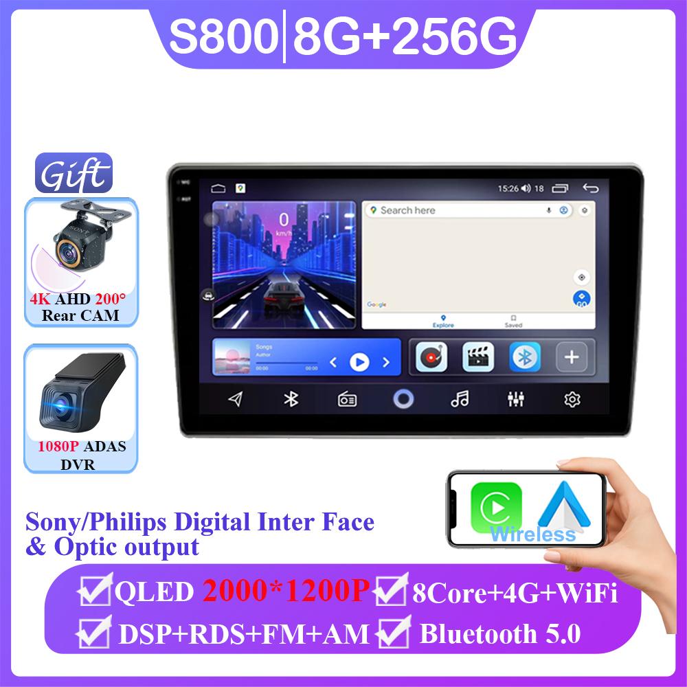 Android 14 For Opel Astra H 2004 - 2014 Zafira B 2005 - 2014 Stereo Head Unit Carplay Multimedia Video Player Navigation No 2din