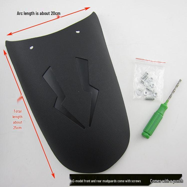 Electric Motorcycle Fender for Honda Chunfeng: Universal Rear Wheel Extended Mudguard Splash Guard.