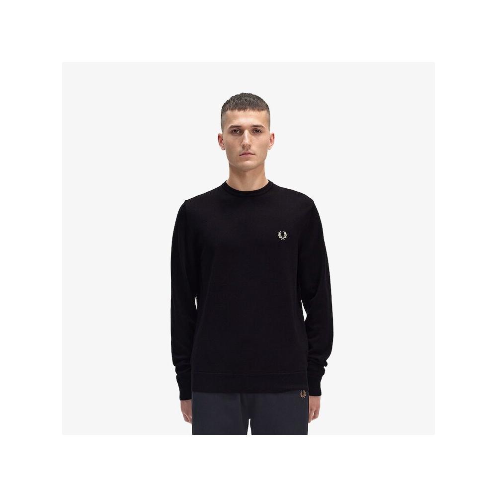 

Fred Perry [genuine Headquarters] Fred Perry [baseline] Classic Crewneck Merino Wool Knit 198 Afpm2419601 198 qzgAfpm2419601 198 S