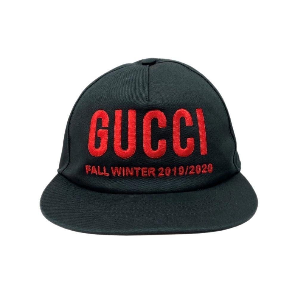 Used GUCCI Gucci Logo Baseball Cap Gucci Logo Baseball Cap Embroidered Hat Navy Hat Men s Hat Cap Logo Navy L Size 104H-104