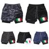 Camouflage Italy Flag Muay Thai Kick Boxing Shorts Men Women Unisex Casual Sportswear Double Layer Quick Dry Training Sport Gym Fitness Workout
