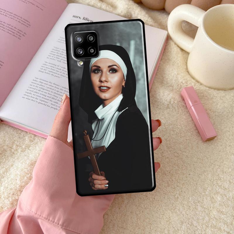 

Sister Style Nun Sexy Girl For Samsung Galaxy A16 A26 A36 A56 A06 A53 A33 A13 A12 A32 A52 A55 A35 A15 A54 A34 A14 Case Samsung A52S 5G
