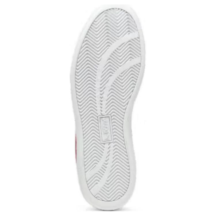 Puma Up Comfortable Versatile Low-Top Skate Shoes Unisex Sneakers White Red 372605-50