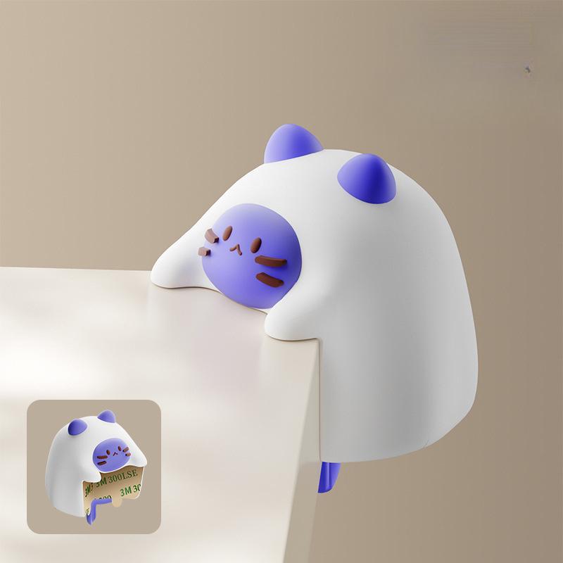 4pcs, Table Corner Anti-collision Sticker, Silicone, Window Table Edge Wrapping, Soft Corner Anti-collision Cover, Cartoon Anti-collision Cover, Soft
