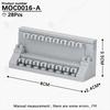 MOOXI WW2 Military Series Weapon Rack Guns Collection Model MOC Bricks DIY Assembled Building Blocks Toys For Boy Birthday Gifts