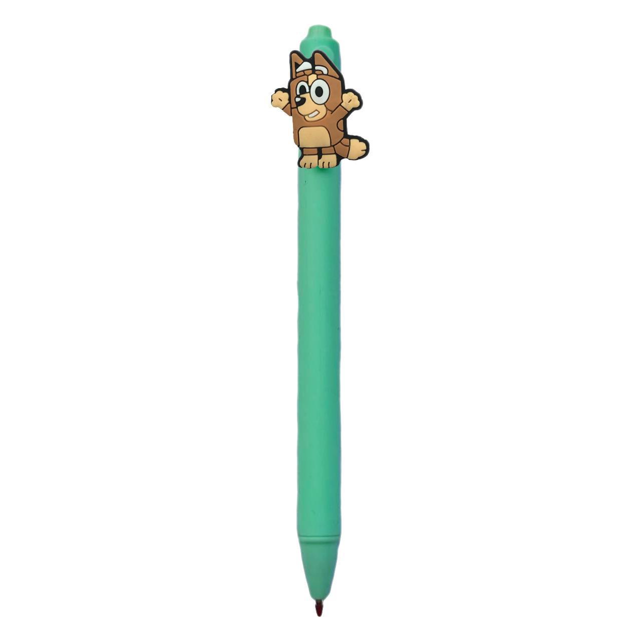 Bluey Patch Neutral Pen Refill - Clickable Colored Pen Barrel for Office & Cute Stationery