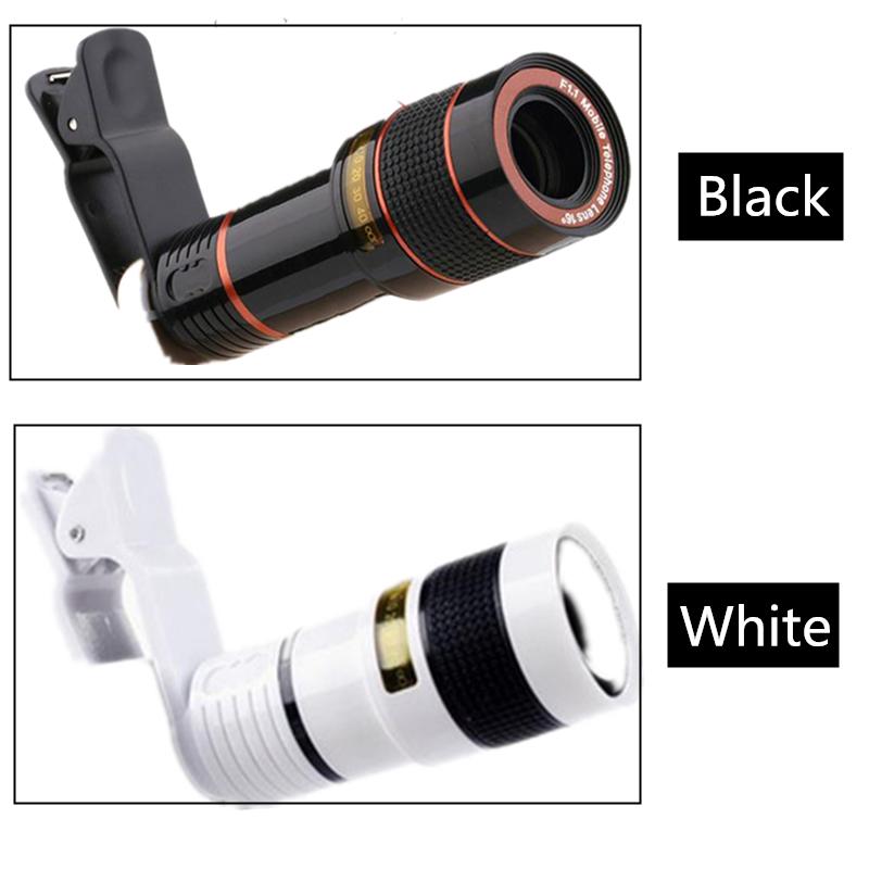 RONSHIN External HD Mobile Phone Lens Adjustable Focal Length 12x Telephoto Telescope Lens Gold RONSHIN External HD Mobile Phone Lens Adjustable Focal Length 12x Telephoto Telescope Lens Gold