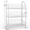 Compact Multi-layer Display Rack with Hooks for Snacks and Drinks - Perfect for Supermarkets and Convenience Stores