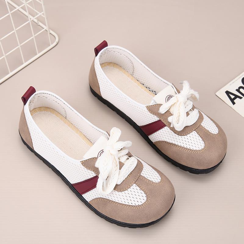 

Cloth shoes women s single shoes mesh surface shallow mouth Forrest Gump shoes comfortable versatile sports mother 41
