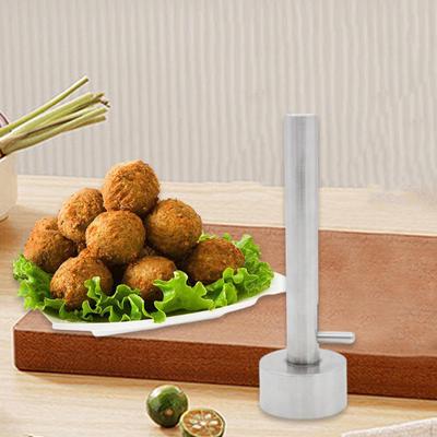 Formeur de Falafel et Presse à Boulettes de Viande Gain de Place Fabriqué en Acier Inoxydable