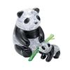 Panda Family 51-Piece Crystal 3D Puzzle for Home Decor
