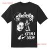 Mortician Band Schweres Baumwoll-T-Shirt Schwarz Alle Größen Für Unisex Ur254 Vintage Herren Unisex Oberteil Für Den Alltag Bequem