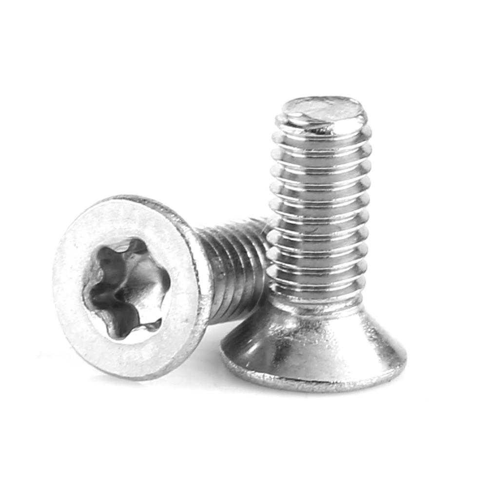 M3 Star Screws Countersunk Flat Head Screws Pack of 50pcs (M3*6)