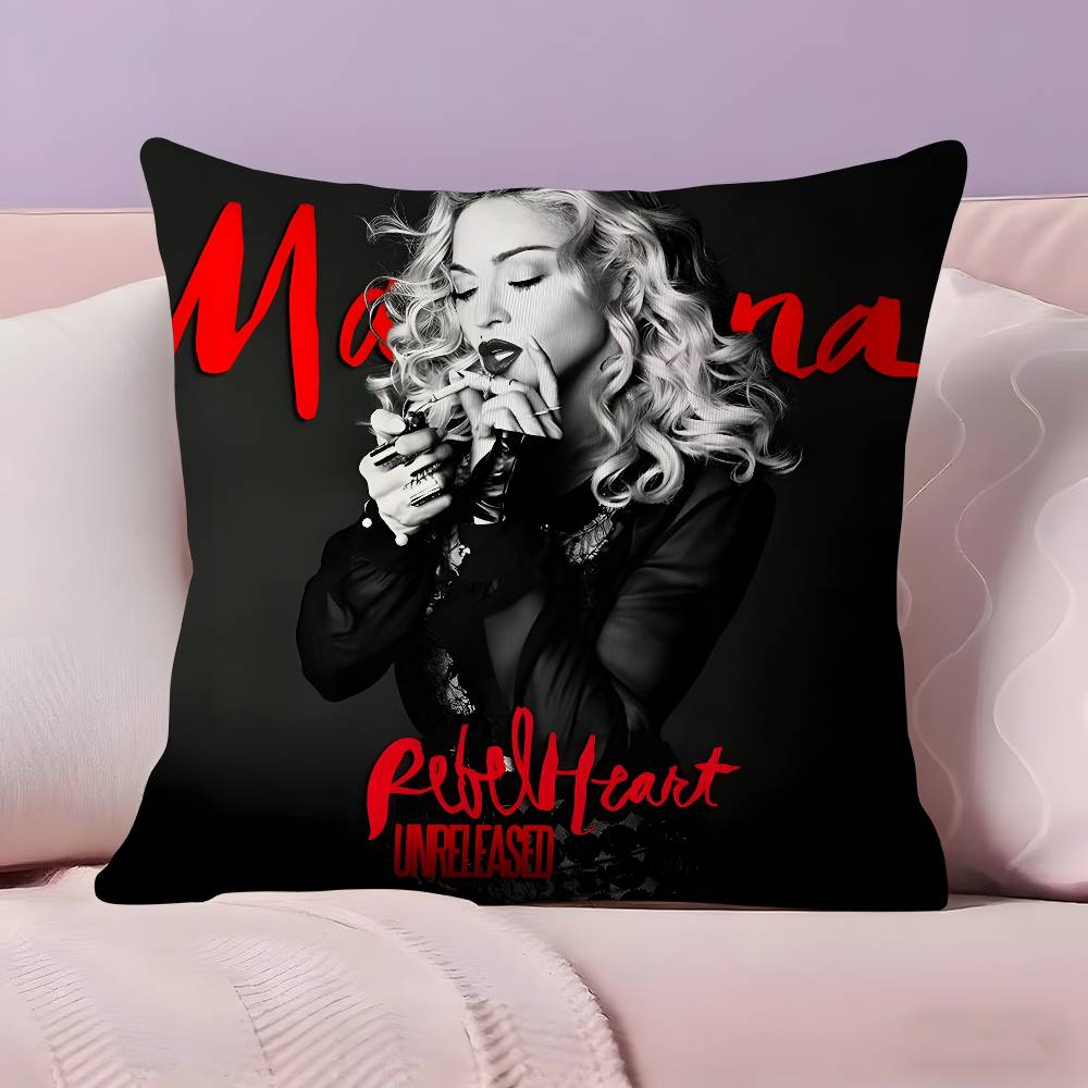 Singer MMadonna Like aVirgin Pillow Case Ultra Soft Skin Friendly Fabric Cloud Like Comfort  Concealed Zipper