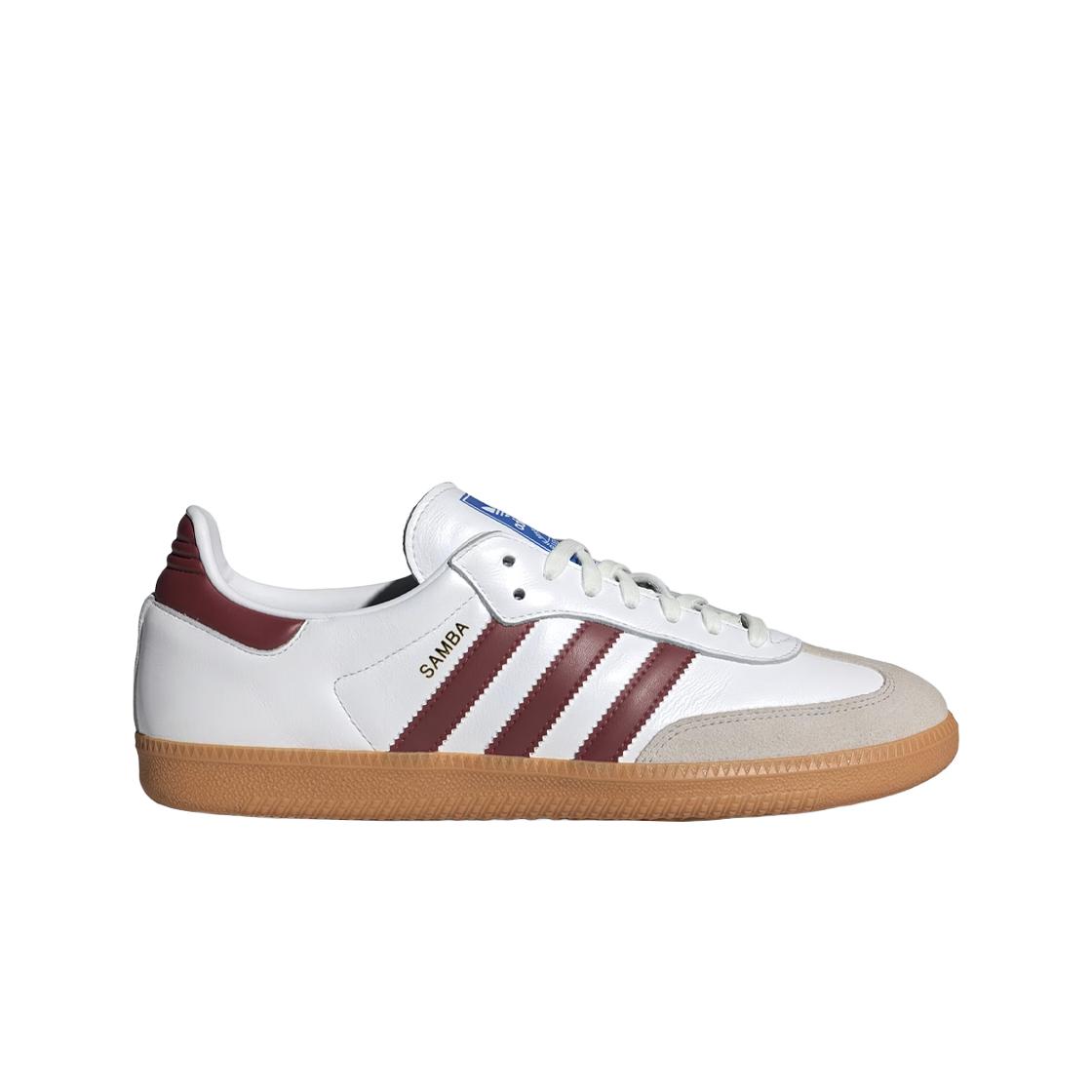 

Adidas Samba OG Cloud White Collegiate Burgundy IF3813 Мужские кроссовки