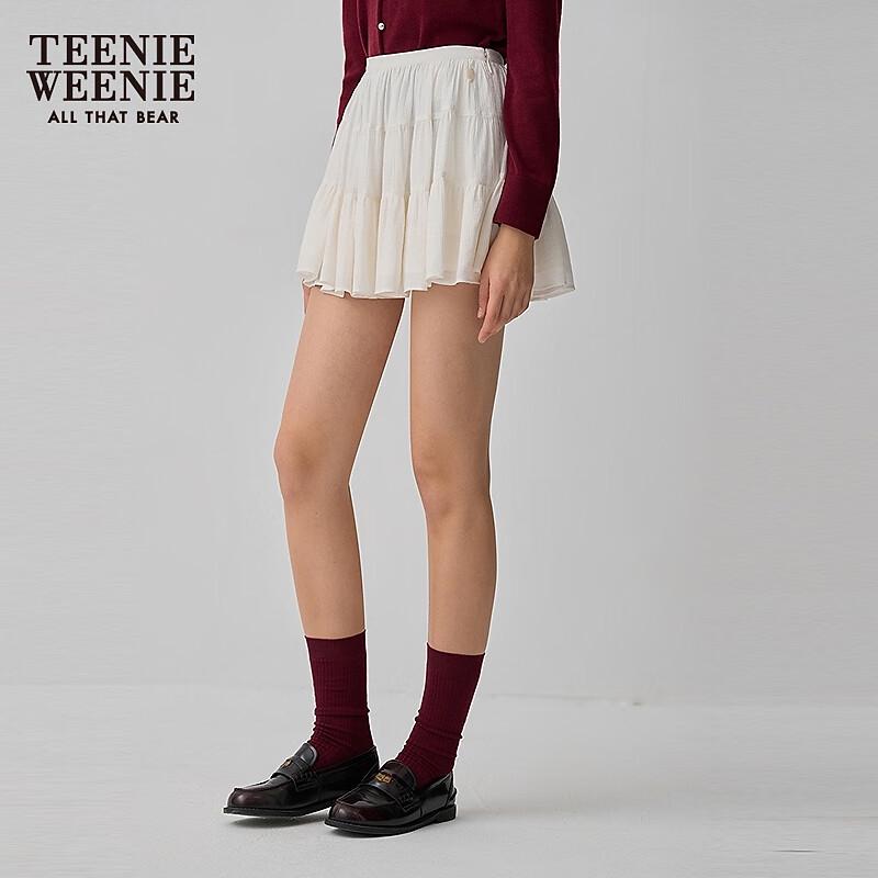 Teenie Weenie Women's A-Line Puff Mini Skirt