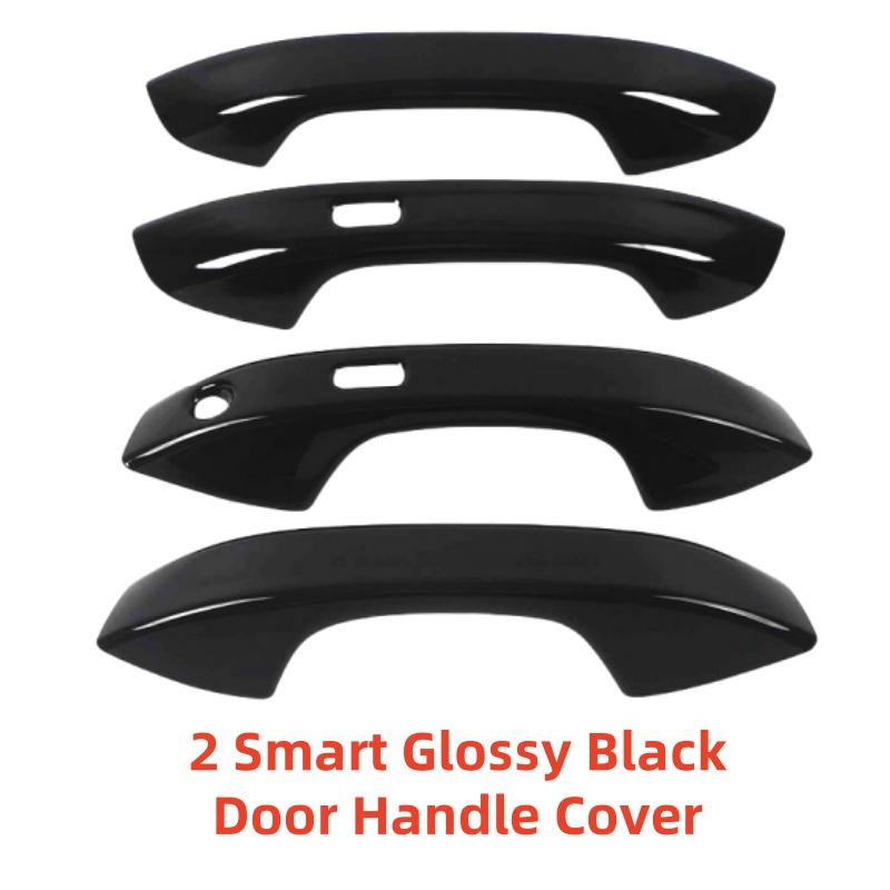 For Volkswagen Golf8 MK8    ABS Plastic Car Modification Accessory Carbon Door Handle Bowl Cover Trim Paste Style