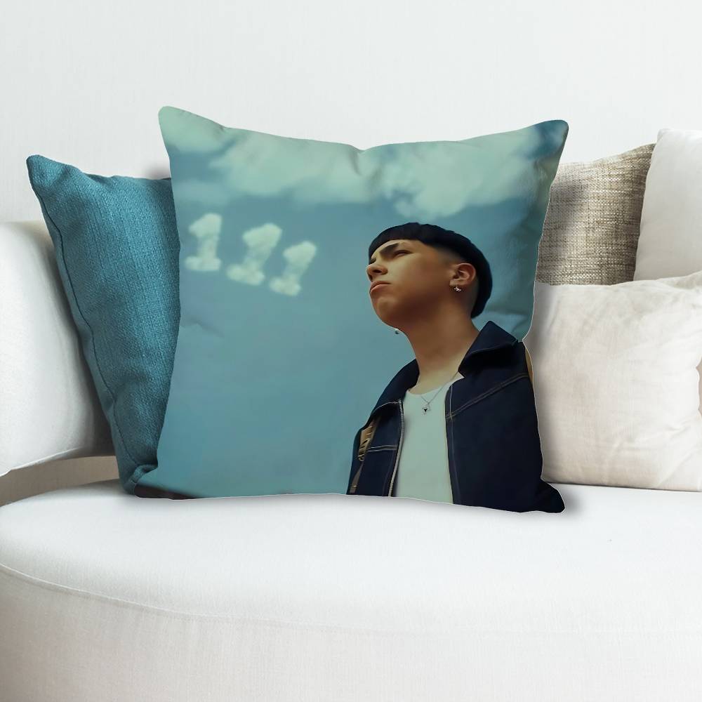 MMilo J La Vida Era Mas Corta Celebrity Merchandise AllMatch Printed Pillow Case Sofa Car Office Room Decoration Protector