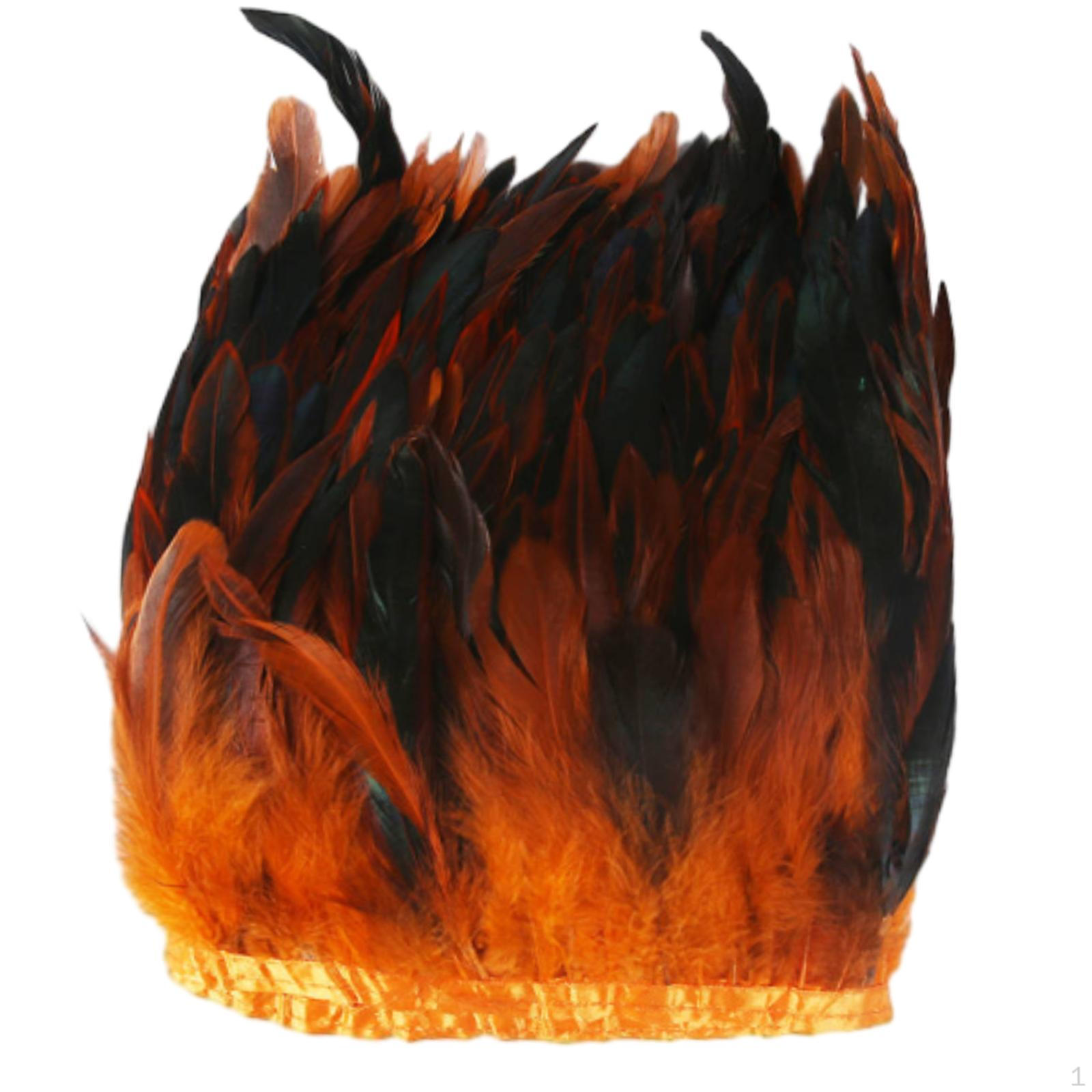 

Украшения из перьев для шикарных нарядов и интерьера Orange