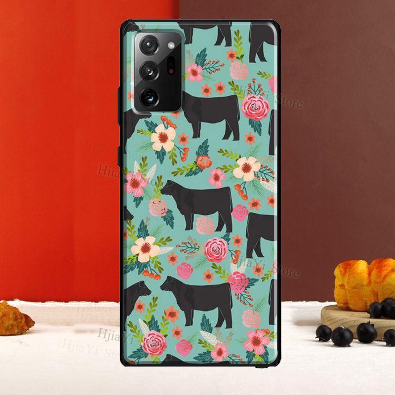

Милый чехол Highland Cow для Samsung Galaxy S20 FE S22 S21 Ultra Note 20 Note 10 S8 S9 S10 Plus Чехол для телефона Note 20 Ultra