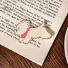 Girl Hairpin 2Pcs Acrylic Color Matching Puppy Shape Hair Lightweight Clips Side Bang Pins Styling Accessories Contrasting Scarf