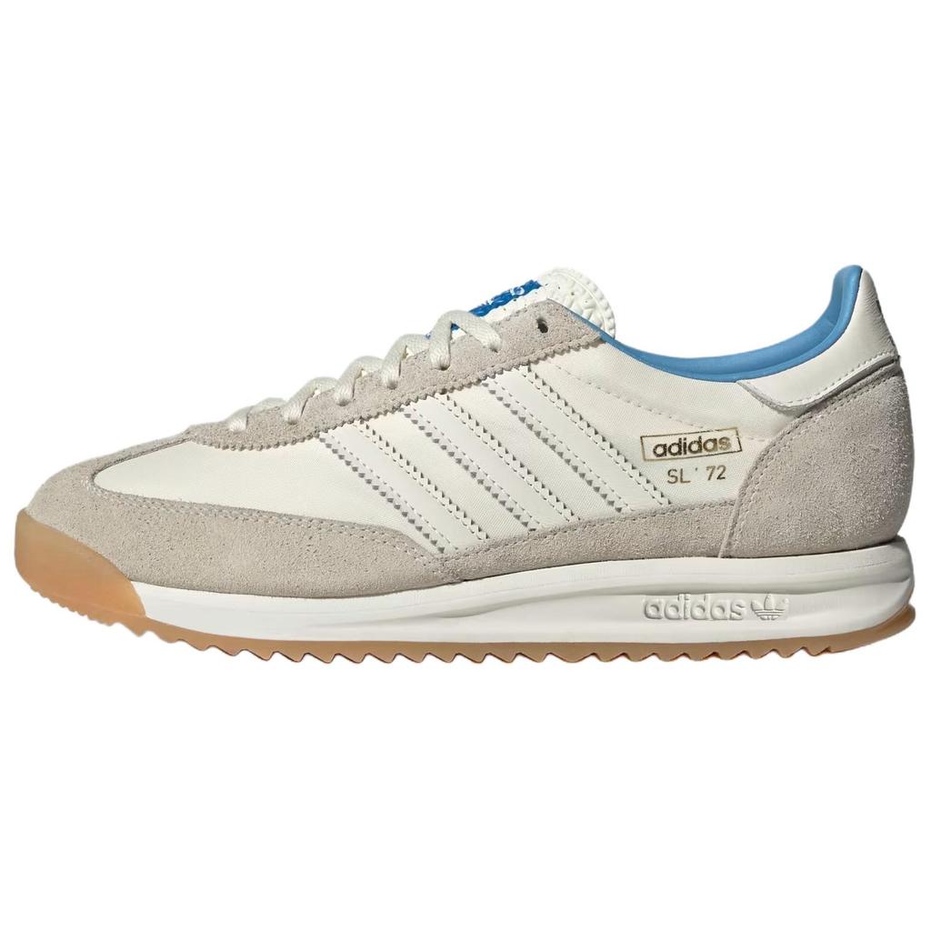 Adidas Originals Sl 72 Rs Soft Comfortable Non-Slip Wear-Resistant Low-Top Running Shoes Men Sneakers Off-White JQ3501