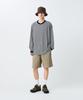 Snow Peak Summer Wool Stripe Long Sleeve Size T-Shirt CS-26SU006 (Men's/Women's, Black, M)