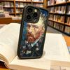 Retro Van Gogh Oil Paint For iPhone 17 16 15 14 13 12 11 Pro Max Plus Black Full Coverage Soft Funda Silicone Cover