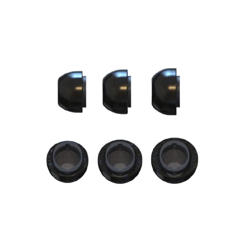 6 Stück/Packung Silikon-Ohrstöpsel zur Verbesserung der Musikklarheit, kompatibel für Buds 3Pro S/M/L Ohrstöpsel Komfortables Hören