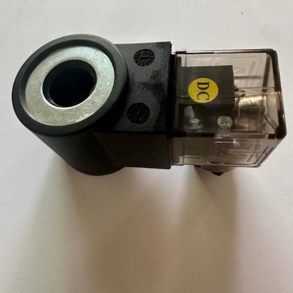 Elevator Hydraulic Solenoid Valve Coil, Inner Hole 13mm, Height 37mm, Threaded Cartridge