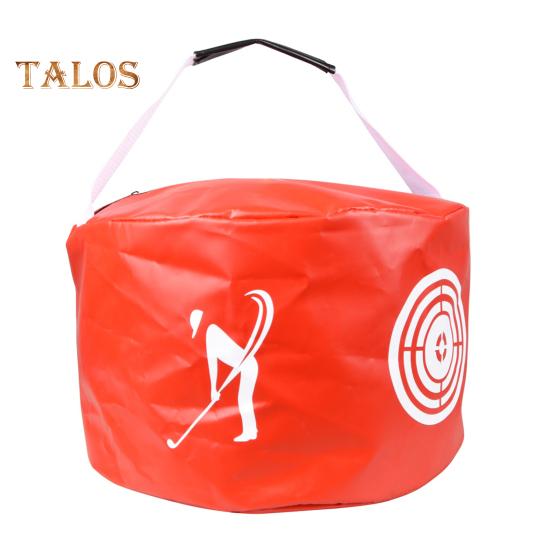 

Сумка для гольфа, портативная сумка для мощных ударов, бесшумная водонепроницаемая тренировочная сумка для гольфа, тренажер для отработки ударной позиции красный