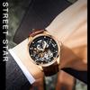 AILANG New Men's Watches Automatic Mechanical Watches Skeleton Men's Watches Wristwatches Waterproof